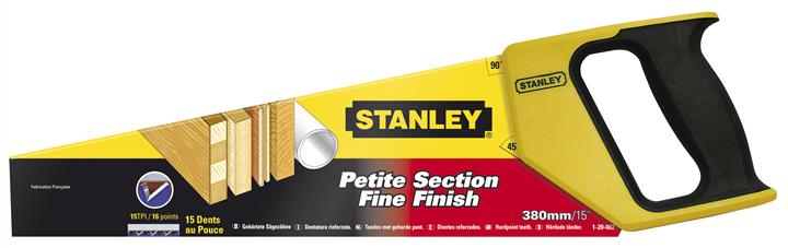 Stanley 1-20-002 Ножівка універсальна STANLEY : L 380 мм, 12 зуб/1" з гартованими зубами 120002: Отличная цена - Купить в Польше на 2407.PL!