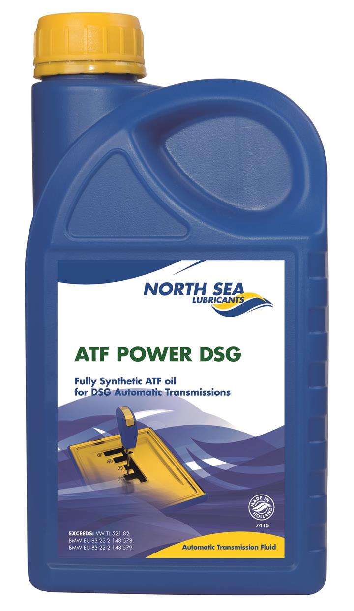 North Sea Lubricants 7416/1 Олива трансмісійна North Sea Lubricants ATF POWER DSG, 1 л 74161: Приваблива ціна - Купити у Польщі на 2407.PL!