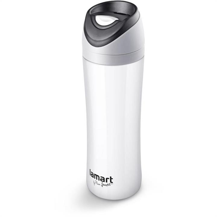 Lamart LT4016 Stainless steel thermos with lock (0.45L) LT4016: Buy near me in Poland at 2407.PL - Good price!