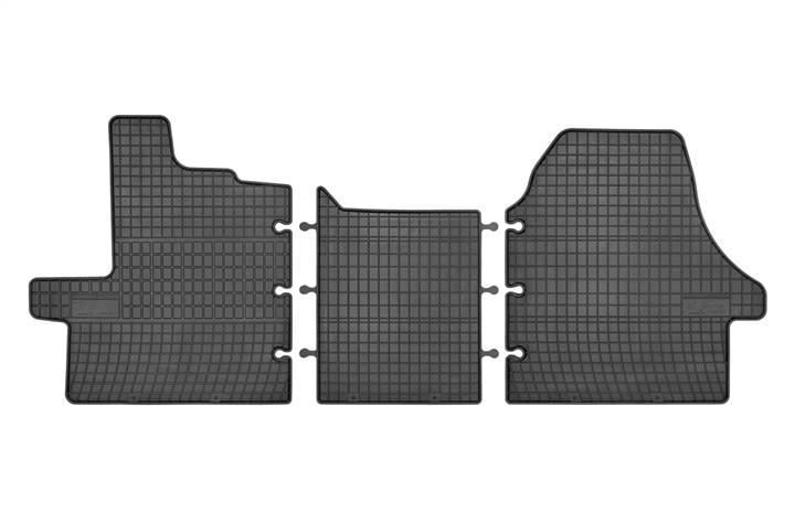Frogum D0095 Interior mats Frogum rubber black for Fiat Ducato (2006-) D0095: Buy near me in Poland at 2407.PL - Good price!