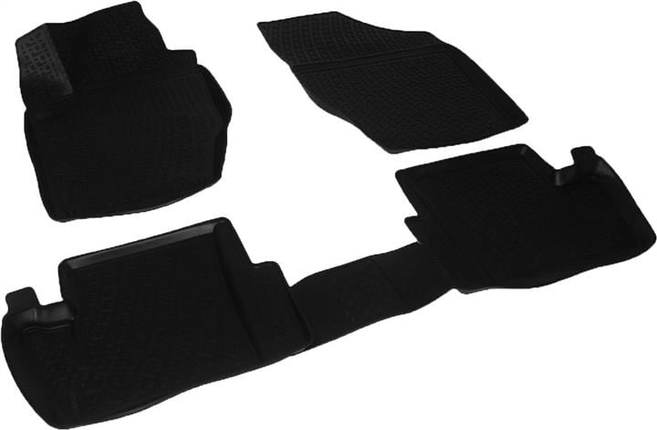 L.LOCKER 222020301 Interior mats L.LOCKER rubber black for Citroen C4 (2010-), 4 pc. 222020301: Buy near me in Poland at 2407.PL - Good price!