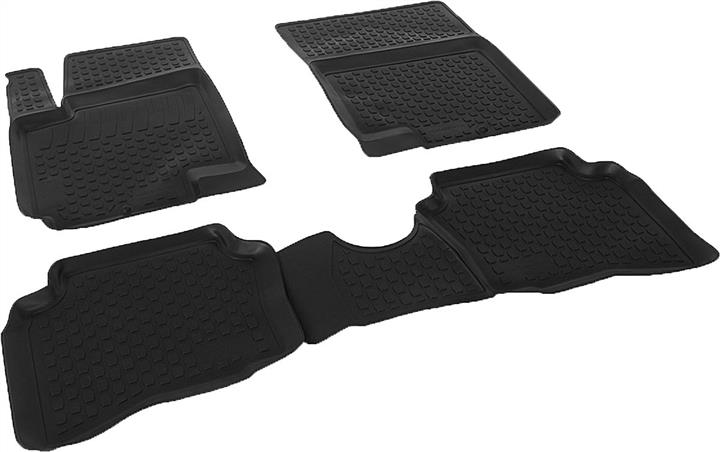 L.LOCKER 204090101 Interior mats L.LOCKER rubber black for Hyundai I20 (2008-2014), 4 pc. 204090101: Buy near me at 2407.PL in Poland at an Affordable price!