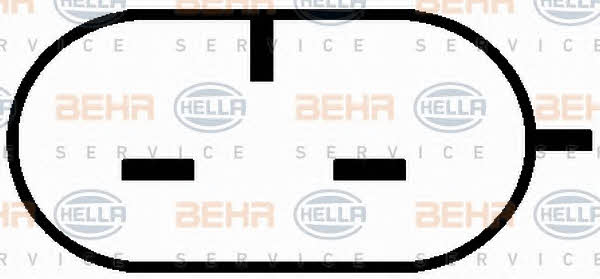 Compressor, air conditioning Behr-Hella 8FK 351 114-561