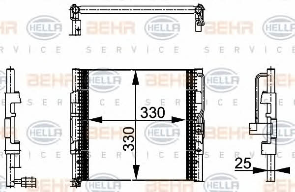 Behr-Hella 8FC 351 037-071 Moduł chłodzący 8FC351037071: Dobra cena w Polsce na 2407.PL - Kup Teraz!