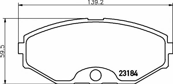 Hella-Pagid 8DB 355 011-631 Klocki hamulcowe, zestaw 8DB355011631: Dobra cena w Polsce na 2407.PL - Kup Teraz!