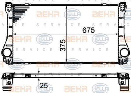 Behr-Hella 8ML 376 910-081 Ladeluftkühler 8ML376910081: Kaufen Sie zu einem guten Preis in Polen bei 2407.PL!