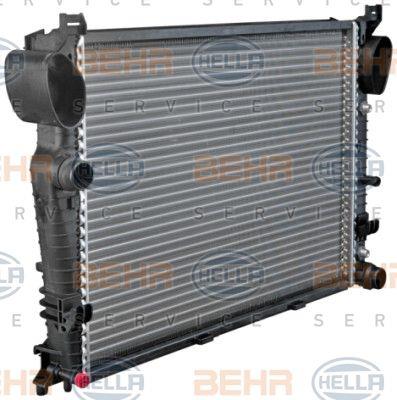 Радіатор охолодження двигуна Behr-Hella 8MK 376 712-591