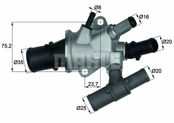 Kup Mahle&#x2F;Behr TI 168 88 w niskiej cenie w Polsce!