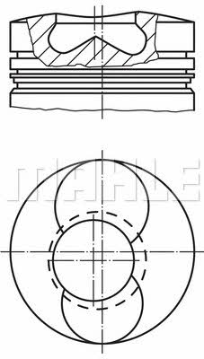 Mahle Original 099 39 00 Kolben satz 0993900: Kaufen Sie zu einem guten Preis in Polen bei 2407.PL!