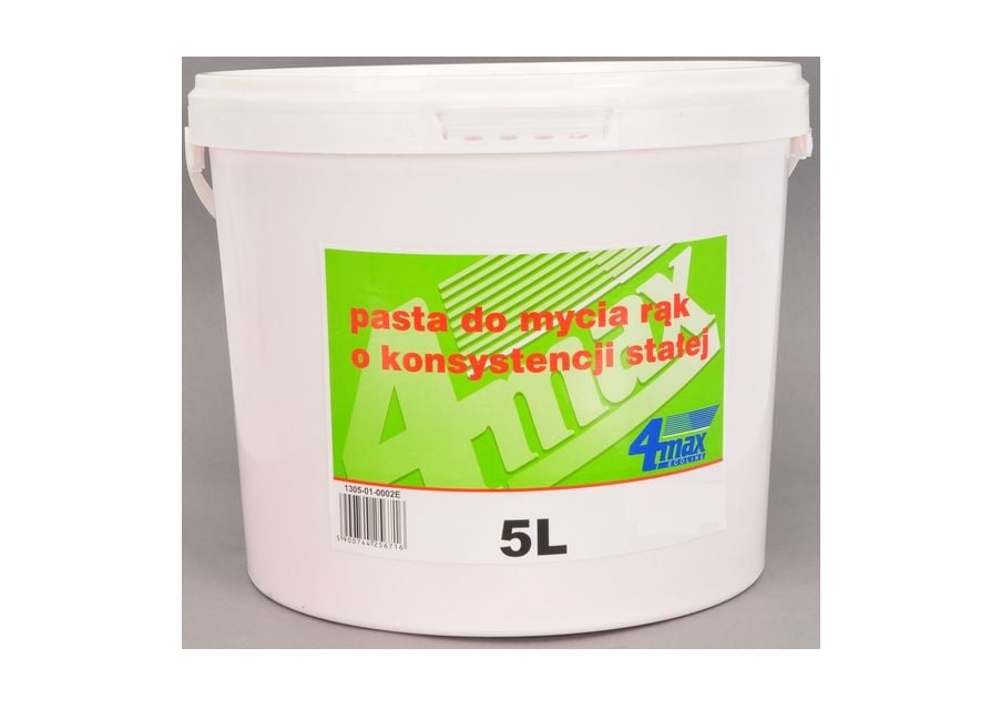 4max 1305010002E Hand wash paste, 5 l 1305010002E: Buy near me in Poland at 2407.PL - Good price!