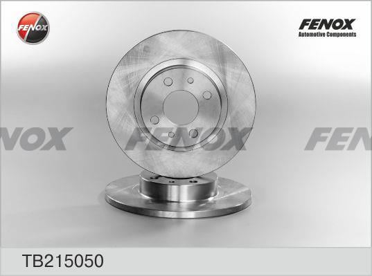 Fenox TB215050 Unventilated front brake disc TB215050: Buy near me in Poland at 2407.PL - Good price!
