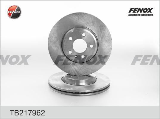Fenox TB217962 Front brake disc ventilated TB217962: Buy near me in Poland at 2407.PL - Good price!