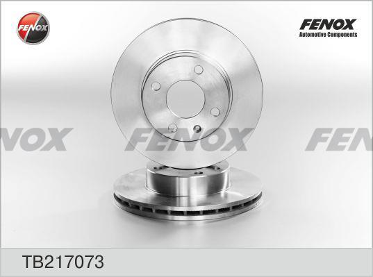 Fenox TB217073 Front brake disc ventilated TB217073: Buy near me in Poland at 2407.PL - Good price!