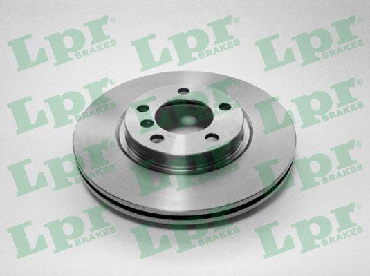 LPR B2066V Front brake disc ventilated B2066V: Buy near me in Poland at 2407.PL - Good price!