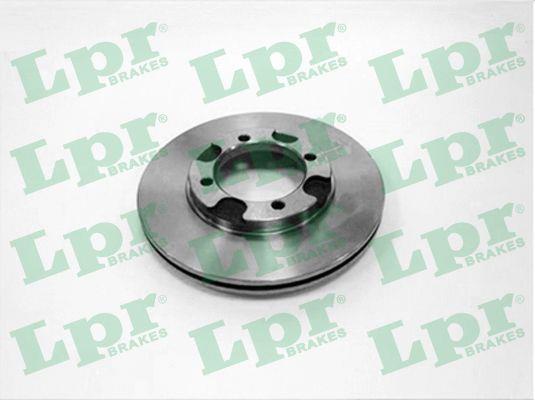 LPR D1061V Front brake disc ventilated D1061V: Buy near me in Poland at 2407.PL - Good price!