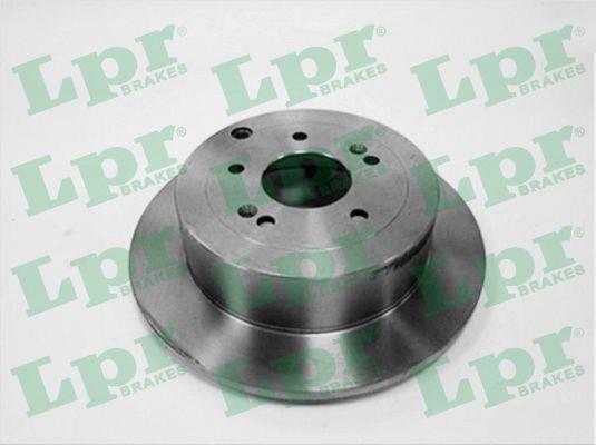 LPR H2007P Rear brake disc, non-ventilated H2007P: Buy near me in Poland at 2407.PL - Good price!