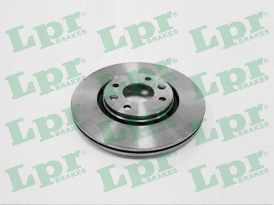 LPR R1201V Front brake disc ventilated R1201V: Buy near me in Poland at 2407.PL - Good price!