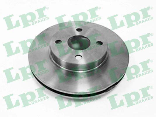 LPR T2001V Front brake disc ventilated T2001V: Buy near me in Poland at 2407.PL - Good price!