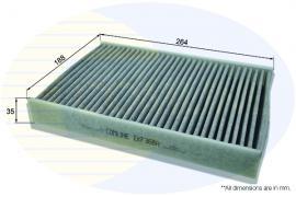 Comline EKF368A Activated Carbon Cabin Filter EKF368A: Buy near me at 2407.PL in Poland at an Affordable price!