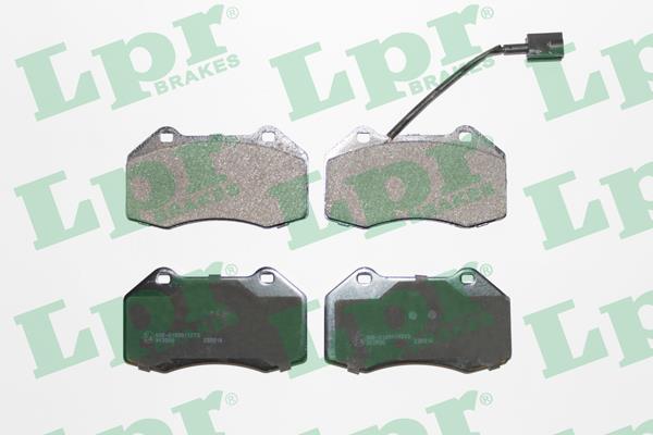 LPR 05P1389A Brake Pad Set, disc brake 05P1389A: Buy near me in Poland at 2407.PL - Good price!