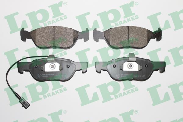 LPR 05P647 Brake Pad Set, disc brake 05P647: Buy near me in Poland at 2407.PL - Good price!