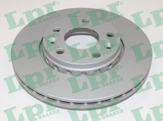 LPR R1036VR Front brake disc ventilated R1036VR: Buy near me in Poland at 2407.PL - Good price!