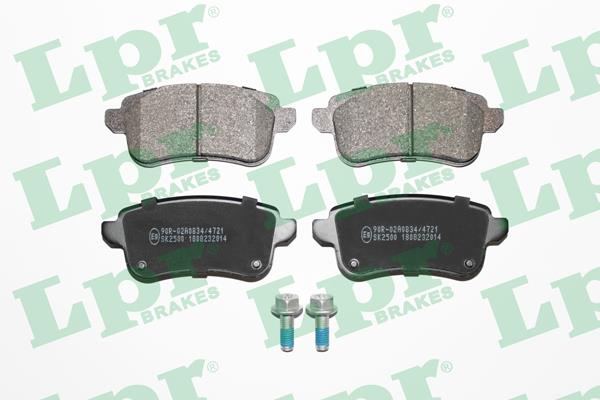 LPR 05P2014 Brake Pad Set, disc brake 05P2014: Buy near me in Poland at 2407.PL - Good price!