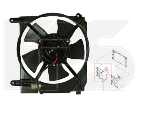 FPS FP 22 W07 Engine cooling fan assembly FP22W07: Buy near me at 2407.PL in Poland at an Affordable price!