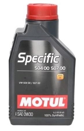 Motul 107049 Моторное масло Motul Specific 504 00 507 00 0W-30, 1л 107049: Отличная цена - Купить в Польше на 2407.PL!