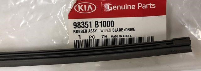 Hyundai/Kia 98351 B1000 Wiper Blade Rubber 98351B1000: Buy near me in Poland at 2407.PL - Good price!