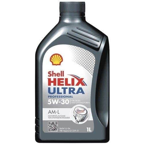 Shell 550046302 Olej silnikowy SHELL HELIX ULTRA PROFESSIONAL AM-L 5W-30, API SN, ACEA C3, 1L 550046302: Dobra cena w Polsce na 2407.PL - Kup Teraz!