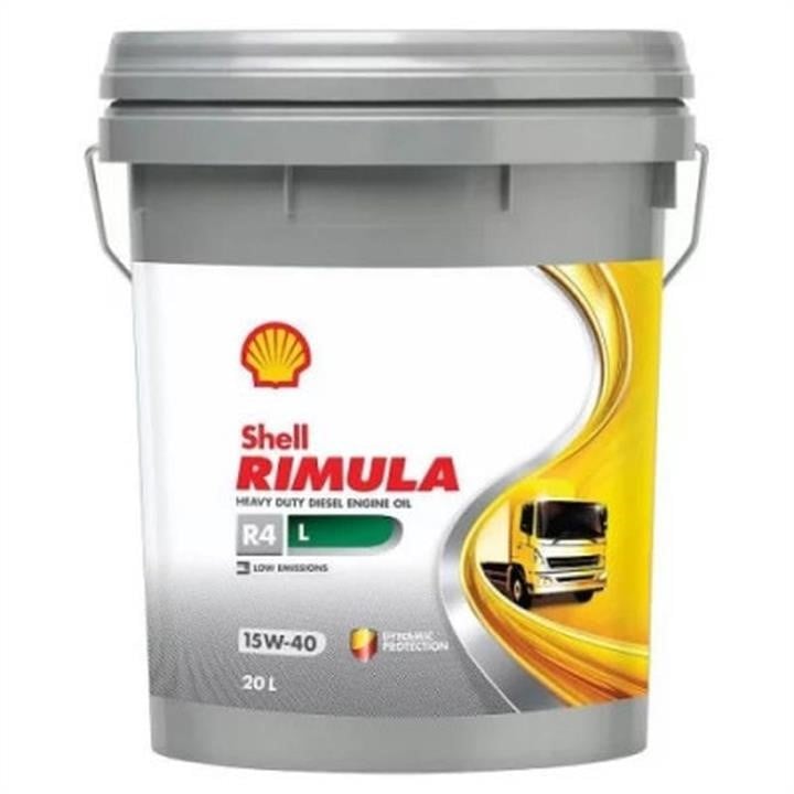 Shell 550027375 Моторное масло Shell Rimula R4L 15W-40, 20 л 550027375: Отличная цена - Купить в Польше на 2407.PL!