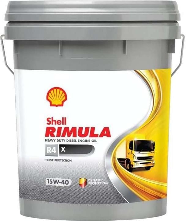 Shell RIMULA R4X 15W-40 20L Engine oil Shell Rimula R4X 15W-40, 20 l RIMULAR4X15W4020L: Buy near me in Poland at 2407.PL - Good price!