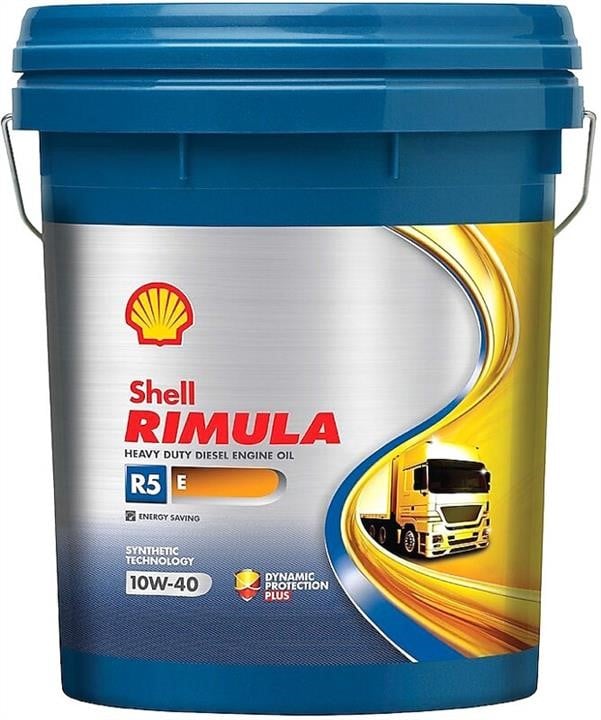 Shell RIMULA R5 E 10W-40 20L Моторное масло Shell Rimula R5 E 10W-40, 20 л RIMULAR5E10W4020L: Отличная цена - Купить в Польше на 2407.PL!