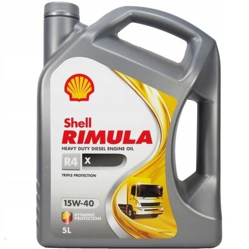 Shell 550044852 Engine oil RIMULA R4 X 15W-40, 5 l 550044852: Buy near me in Poland at 2407.PL - Good price!