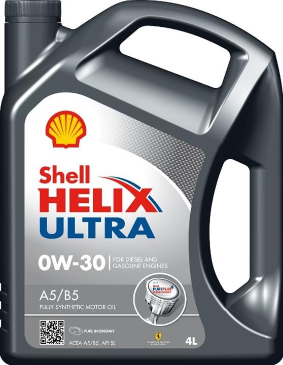Shell 550046685 Моторное масло Shell Helix Ultra 0W-30, 4л 550046685: Купить в Польше - Отличная цена на 2407.PL!