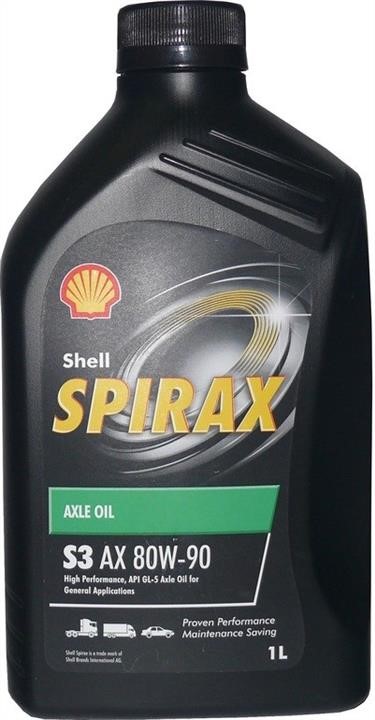 Shell 550027978 Transmission oil Shell Spirax S3 AX 80W-90, 1L 550027978: Buy near me in Poland at 2407.PL - Good price!