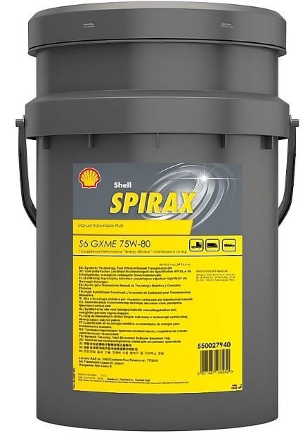 Shell SPIRAX S6 GXME 75W-80 20L Transmission oil Shell SPIRAX S6 GXME 75W-80, 20L SPIRAXS6GXME75W8020L: Buy near me in Poland at 2407.PL - Good price!