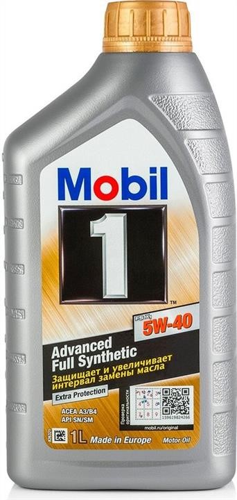 Mobil 155579 Engine oil Mobil 1 Full Synthetic 5W-40, 1L 155579: Buy near me in Poland at 2407.PL - Good price!