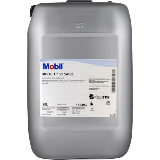 Mobil 155529 Engine oil Mobil 1 X1 5W-30, 20L 155529: Buy near me at 2407.PL in Poland at an Affordable price!
