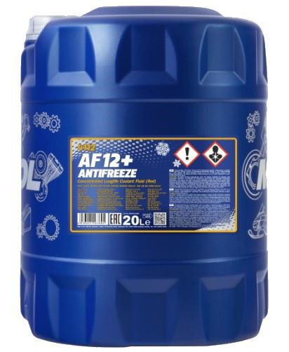 Mannol MLAF12-10L Antifreeze MANNOL Long Life Antifreeze AF12+, -40°C, 10 l MLAF1210L: Buy near me in Poland at 2407.PL - Good price!