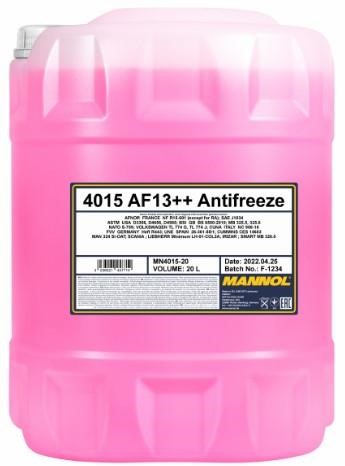 Mannol MN4015-20 Antifreeze MANNOL MN Antifreeze AF 13++, -40°C, 20 l MN401520: Buy near me in Poland at 2407.PL - Good price!