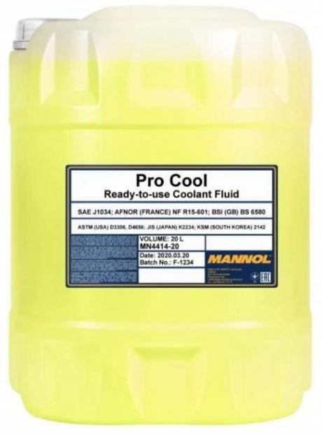 Mannol MN4414-20 Frostschutzmittel MANNOL Pro Cool, -40°C, 20 l MN441420: Kaufen Sie zu einem guten Preis in Polen bei 2407.PL!