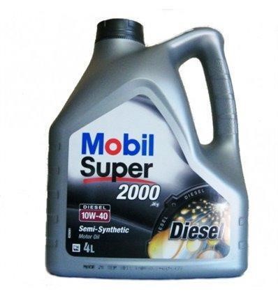 Mobil 150641 Engine oil Mobil Super 2000 x1 10W-40, 4L 150641: Buy near me in Poland at 2407.PL - Good price!