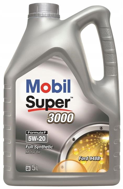 Mobil 152868 Engine oil Mobil Super 3000 Formula F 5W-20, 5L 152868: Buy near me in Poland at 2407.PL - Good price!