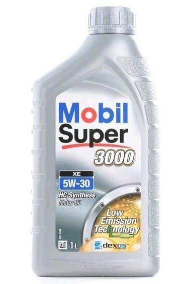 Mobil 152504 Моторное масло Mobil Super 3000 XE 5W-30, 1л 152504: Отличная цена - Купить в Польше на 2407.PL!