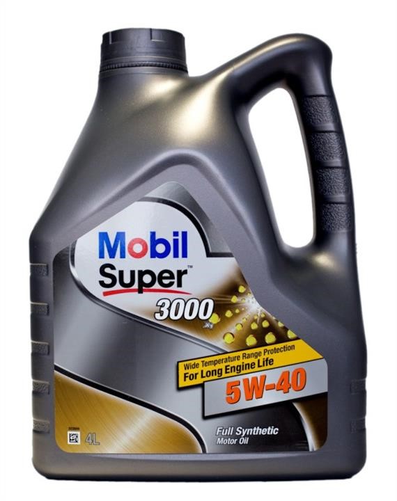 Mobil 150546 Engine oil Mobil Super 3000 X1 5W-40, 4L 150546: Buy near me at 2407.PL in Poland at an Affordable price!