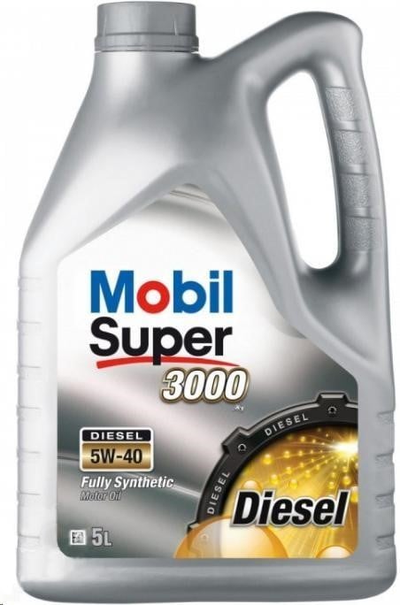Mobil 151168 Engine oil Mobil Super 3000 X1 Diesel 5W-40, 5L 151168: Buy near me in Poland at 2407.PL - Good price!