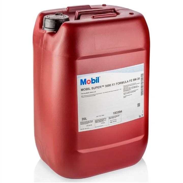 Mobil 153742 Engine oil Mobil Super 3000 X1 Formula FE 5W-30, 20L 153742: Buy near me at 2407.PL in Poland at an Affordable price!