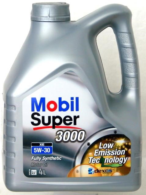 Mobil 152505 Моторное масло Mobil Super 3000 XE 5W-30, 4л 152505: Отличная цена - Купить в Польше на 2407.PL!